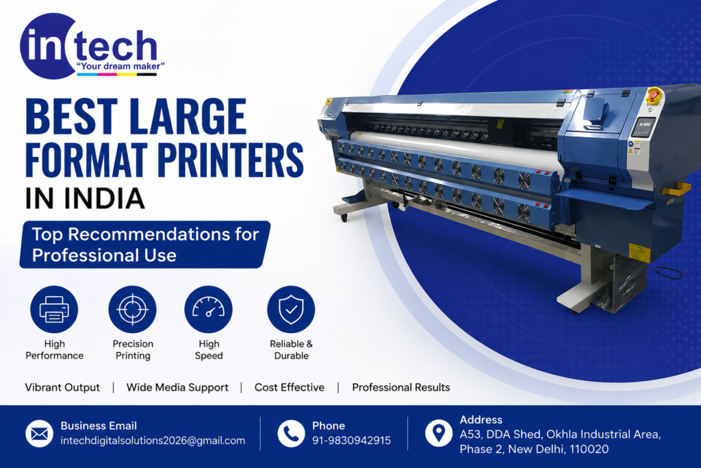 Best Large Format Printers In India Top Recommendations for Professional Use
